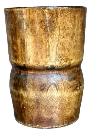 Vintage Boho Palm Tree Low Stool