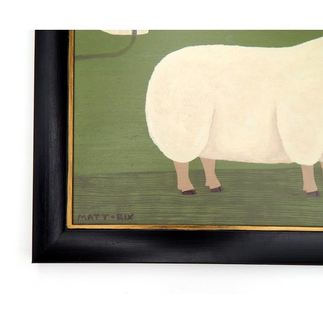Matt Rix, Hilda, 2000s, Oil Painting on Board, Framed For Sale - Image 4 of 8