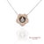 18K Solid Rose and White Gold Diamond Pendant Necklace with Chain Metal Type: 18k Gold, Rose Gold, White Gold Total Item...
