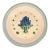 Mid-Twentieth Century M. A. Hadley Hand Painted Stoneware Dinner Plate in the Bouquet Pattern For Sale