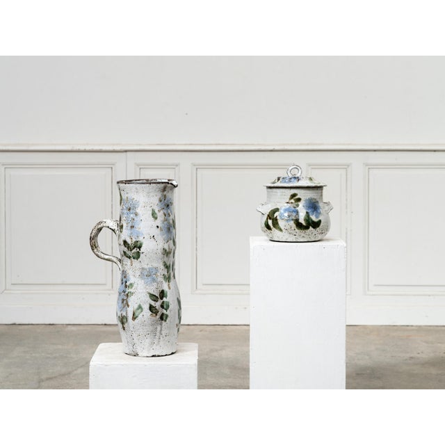 Pitcher and Tureen by Albert Thiry from Vallauris, 1980s, Set of 2 For Sale - Image 14 of 14