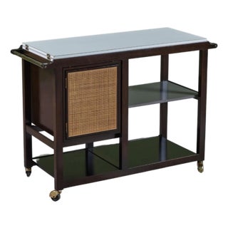 1960s Edward Wormley Bar Cart for Dunbar For Sale