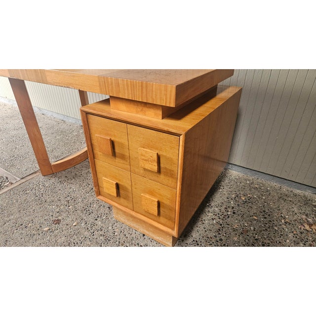 1940s Paul Laszlo Floating Desk for Brown Saltman For Sale - Image 5 of 9