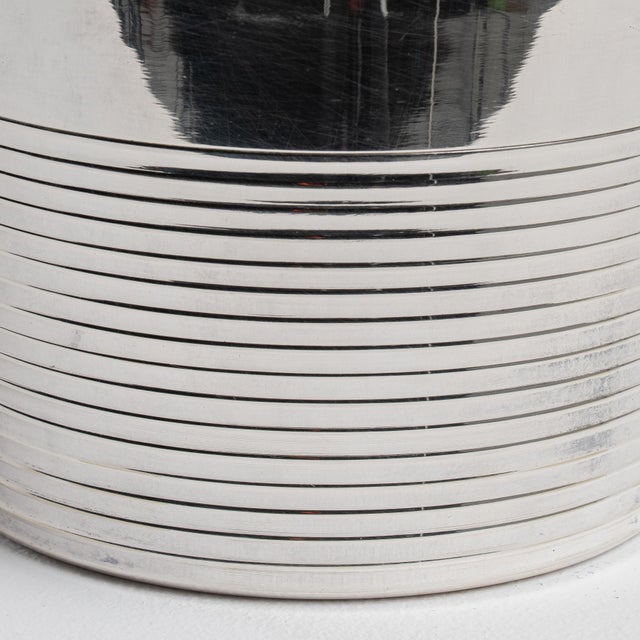 Mid 20th Century France Silver Ice Bucket For Sale - Image 12 of 15