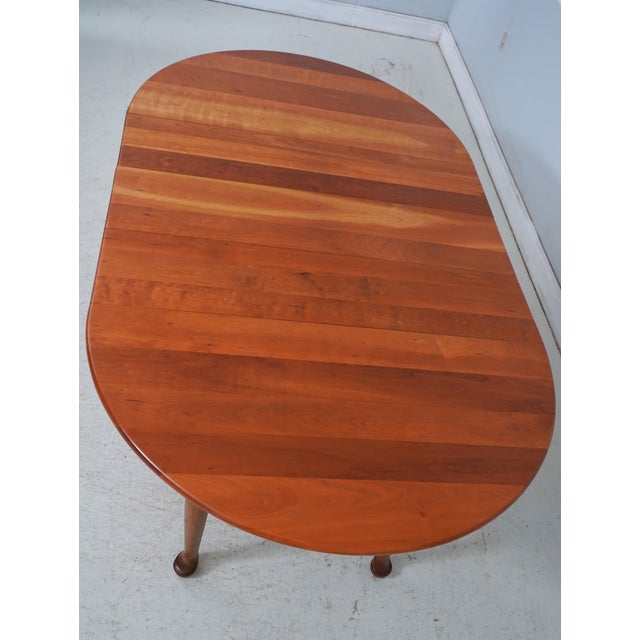Stickley Cherry Valley Round Dining Room Table For Sale - Image 14 of 18