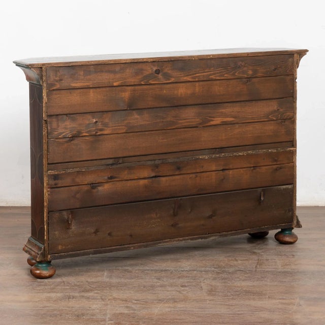 Late 19th Century Painted Narrow Console Sideboard For Sale - Image 14 of 14