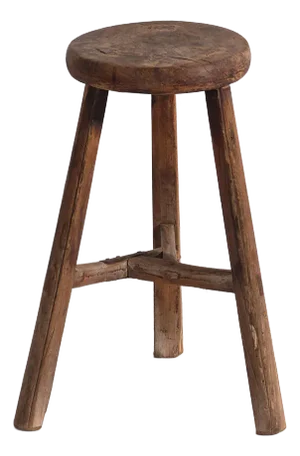 Antique Handmade Stool, 1900