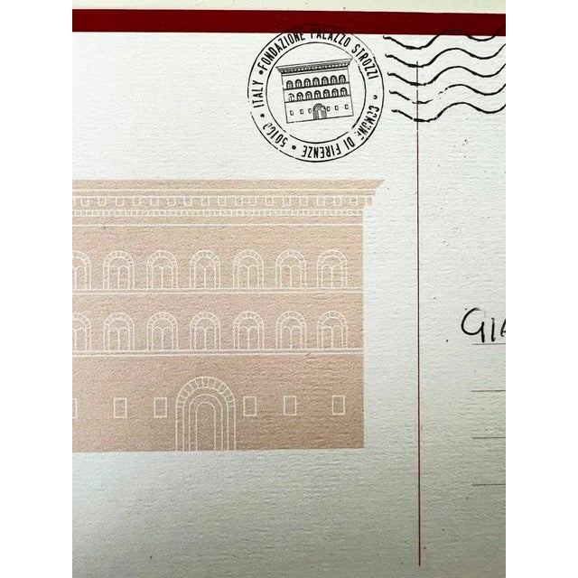 Contemporary 1970s Vintage Colored Pencil Portraits From Italy For Sale - Image 3 of 5