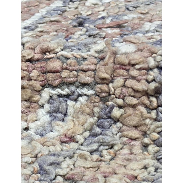 Vintage Moroccan Beni M'Guild Wool Rug - 10.6 X 6.8 Ft For Sale - Image 4 of 6
