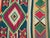 1970s Vintage Handmade Wool Cotton Pink Green Runner Rug For Sale In San Francisco - Image 6 of 11