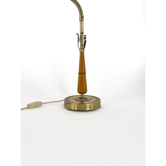Swedish Modern Model 607 Table Lamp from A.B. Armaturhantverk, 1940, in Good conditions. Designed 1920 to 1949 This piece...