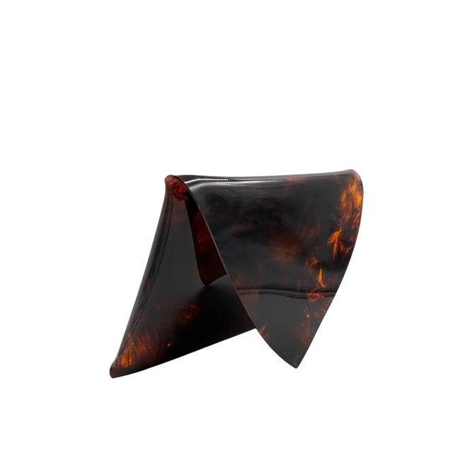 Hollywood Regency Mail Shaped Magazine Rack, Ta.Ni.No Italy 1970s For Sale - Image 6 of 11