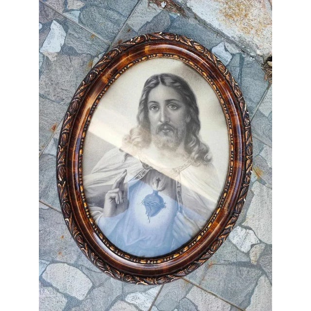 Pre-War Jesus Print For Sale - Image 6 of 6