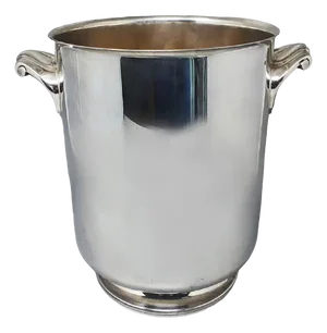 Ice Bucket in Silver-Plating from Christofle, France, 1950s