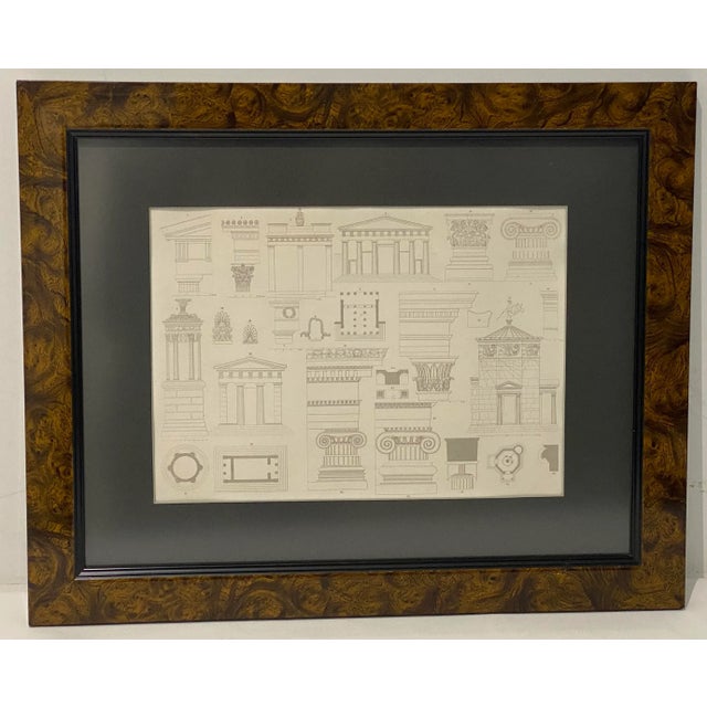 1920s 1920s French Gravure Print Classical Architecture For Sale - Image 5 of 10