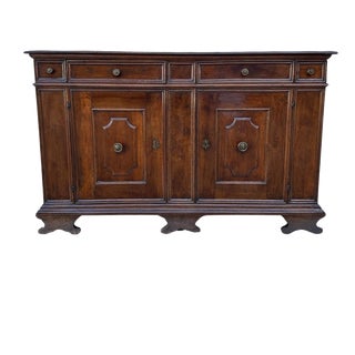 Tuscan Walnut Buffet For Sale