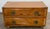 Mid-Century Modern Vintage Henredon Two Drawer Campaign Chest Coffee Table For Sale - Image 3 of 11
