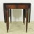 Wood Restored Antique Mahogany Drop Leaf Dining Table For Sale - Image 7 of 9