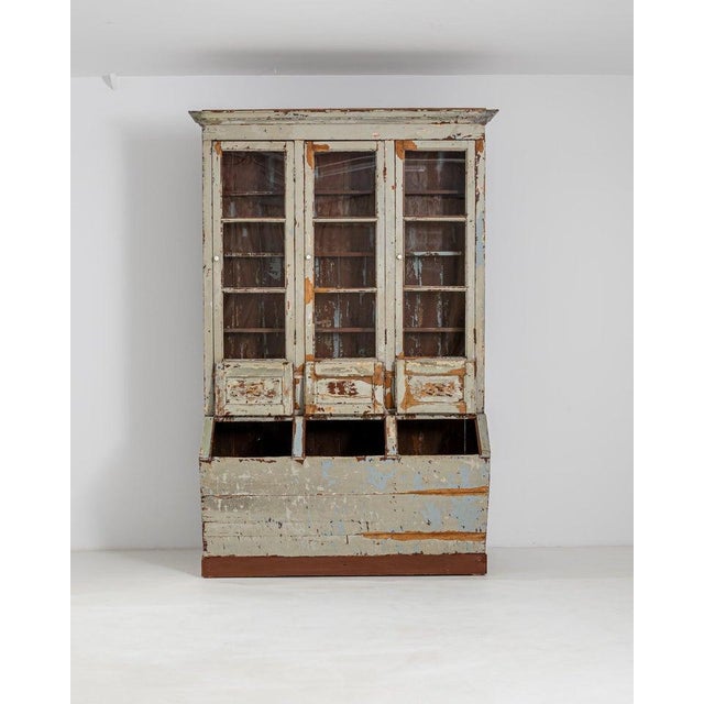 19th Century 19th Century, Portuguese Wooden Vitrine For Sale - Image 5 of 13