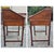 1990s Lexington Palmer Home Mahogany Slant Front Leather Top Architect Drafting Table Standing Desk For Sale - Image 9 of 11