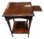 VTG Lane Mahogany Accent Side Table Pull Out Tray For Sale