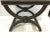 Modern Faux Leather Chocolate Brown Bench For Sale - Image 4 of 5