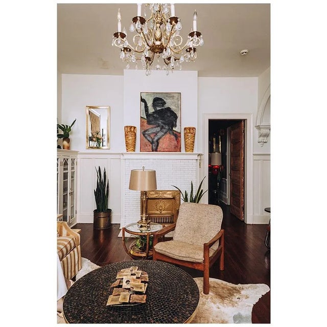 1960s 1960s “Social Realist" Ceramic Urns - A Pair For Sale - Image 5 of 11