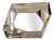Large Italian Asymmetrical Wall Mirror with a Multi-Faceted Geometric Design, 1990s For Sale