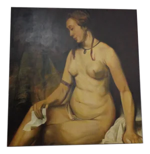 After Rembrandt, Fred Neumann, Bathsheba, Hamburg, 1990s, Oil on Canvas