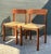 Vintage MCM Danish Woven Jute Seat Chairs - A Pair For Sale - Image 10 of 12