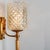 Textured Glass & Brass Wall Light, Germany, 1960s For Sale - Image 13 of 16