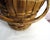 Vintage Wood Slat Basket + Bent Wood Stick Handle For Sale In New Orleans - Image 6 of 16