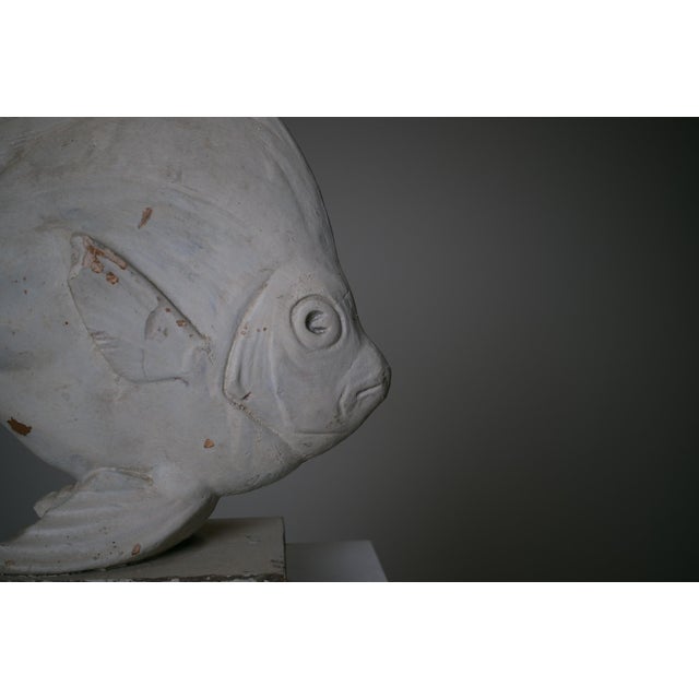 Ceramic French Art Deco Fish by Edouard Guy, 1920s For Sale - Image 7 of 14
