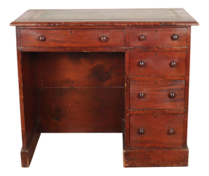 English Children's Desk in Mahogany