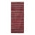 Vintage Moroccan Runner Rug in Red With Geometric Striped Patterns - Rug & Kilim For Sale