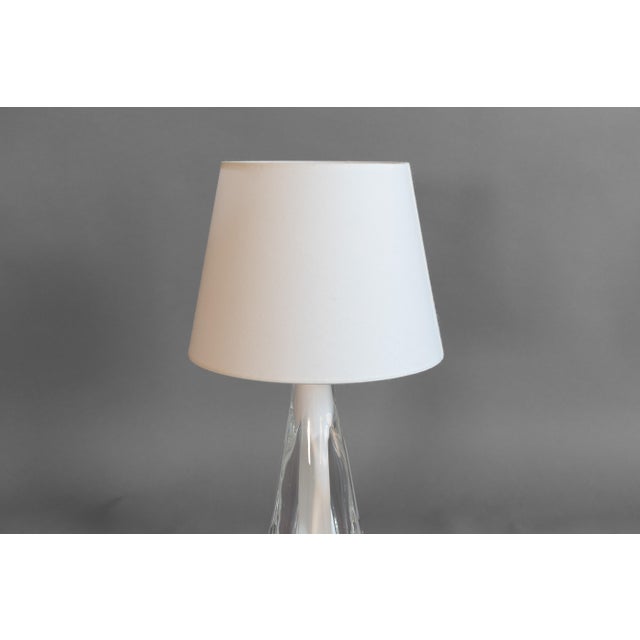 1960s Swedish Glass Table Lamp, 1960 For Sale - Image 5 of 8