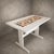 Mid-Century Modern Space Age Floral Formica Dining Table, 1970s For Sale - Image 10 of 10