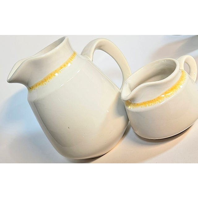 Country Cottage Pitchers- Set of Two For Sale - Image 6 of 11