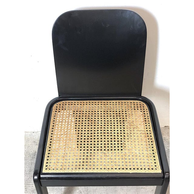 Vintage Italian Desk Chairs by Pierluigi Molinari by Pozzi, 1970s, Set of 4 For Sale - Image 17 of 18