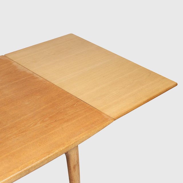 Mid-Century Modern Mid-Century Model 371 Dining Table in Oak by Alfred Christensen for Slagelse Møbelfabrik, Denmark For Sale - Image 3 of 12