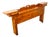 Mid Century Modern Headboard Full Sz Franklin Shockey Pine Nightstand 2 Drawers For Sale