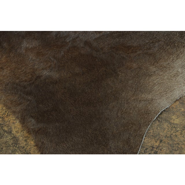 2020s Rug & Kilim’s Contemporary Cowhide Rug in Ombre Gray & Black Tones For Sale - Image 5 of 9