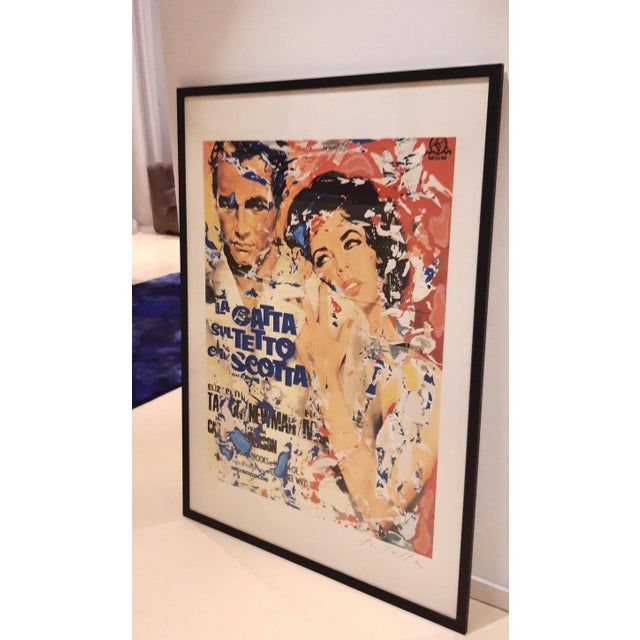 Paper La gatta sul tetto che scotta, 1998 Mimmo Rotella For Sale - Image 7 of 9