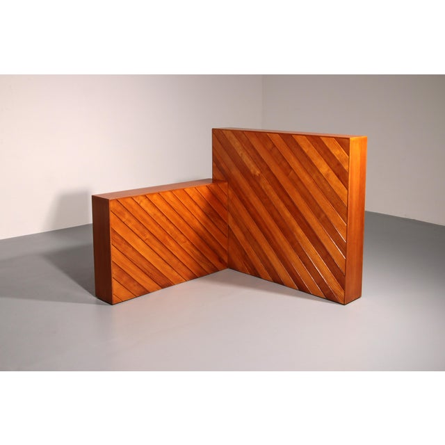 Vintage Beechwood Room Dividers with Slatted Design, 1970, Set of 2 For Sale - Image 9 of 13
