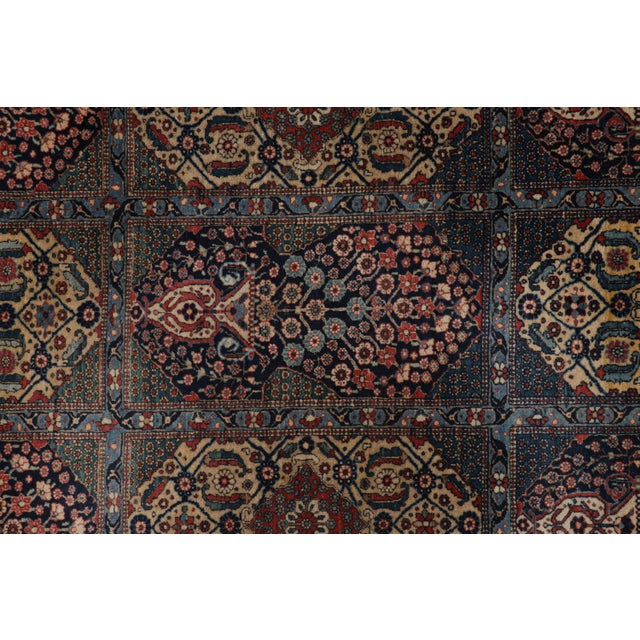 Rug & Kilim Antique Kashan Rug With Floral & Geometric Medallions, From Rug & Kilim For Sale - Image 4 of 7