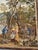 Beautiful French vintage tapestry dating from the second half of the 20th century, produced by the renowned Jules Pansu...