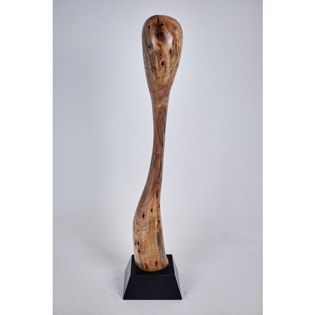 Still Stand Abstract Wood Sculpture by Logniture For Sale - Image 14 of 17