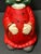 Vintage Late 20th Century Red Polka Dot Clown Bell For Sale - Image 10 of 11