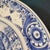 Traditional Delft Blue Pottery Decorative Plate With a Mammoth Design. For Sale - Image 3 of 4