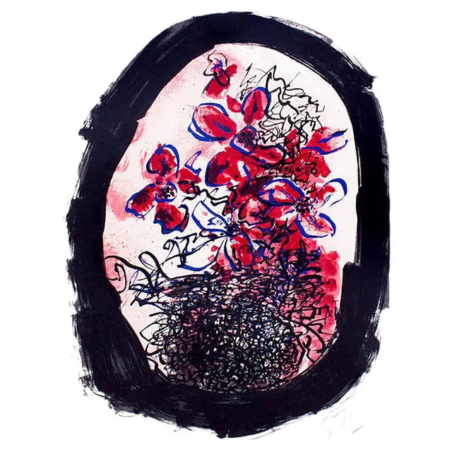 Frontispiece from Braque Lithographe - Original Lithograph 1961 1961 For Sale